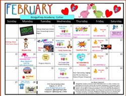 February Calendar ! 